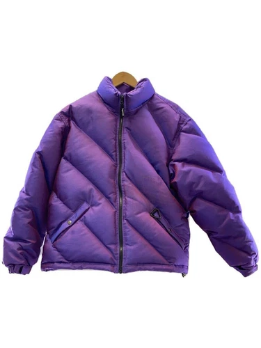 Piumino Supreme M poliestere viola tinta unita