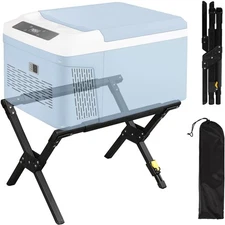 Folding Cooler Stand with Carry Bag,Cooler Holder Leg Adjustable,Portable Sta...