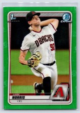 2020 Bowman Chrome Green Refractor /99 Liam Norris #BD-147 Arizona Diamondbacks