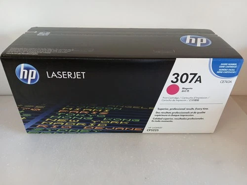 OEM Genuine HP 307A Magenta Toner Cartridge CE743A - NEW Factory Sealed!