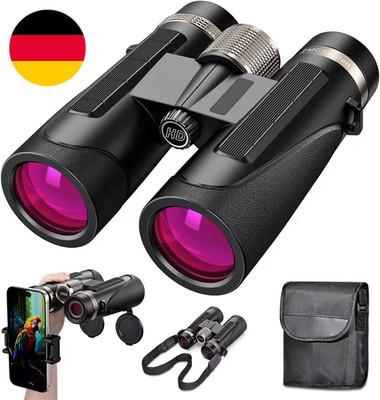 Fernglas 12X42, Magnesium Fernglas Mit Nitrogenfüllung Und Wasserdicht, BAK4 HD 