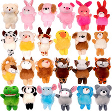 24 Pack Small Stuffed Animals Bulk Gifts for Kids 2.3/2"-2.5/3.5" Each , Party