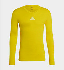 adidas Herren Langarm T-Shirt V-Ausschnitt Lo...
