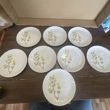 Yorktown The Toscany Collection Set Of 8 Snack Plates Fine China Made In Japan 