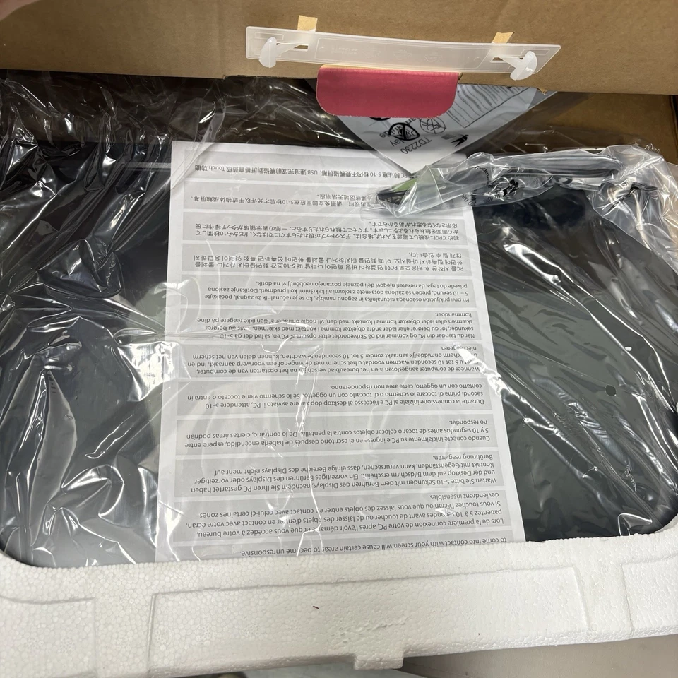 ViewSonic TD2230 22in Full HD Backlit Touch Display Monitor New - Image 3 of 3