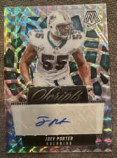 2025 Panini Mosaic - Scripts Joey Porter #SCR-JPR Autograph