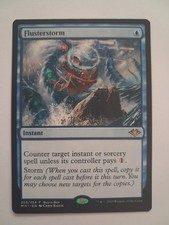 Flusterstorm NM Modern Horizons 1 Buy a Box Promo MH1 MTG Magic the Gathering