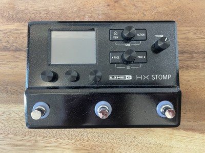 Line 6 HX Stomp Multi-Effekt-Gitarrenpedal - schwarz KOSTENLOSER VERSAND