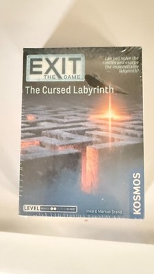 EXIT The Cursed Labyrinth Sealed Escape Room Game Kosmos Puzzle Adventure