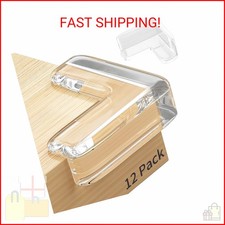 12 Pack Table Protectors, Corner Protector for Baby, Clear Furniture Corner Guar