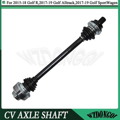 Rear Left LH CV Axle Joint Assembly For 2015-18 VW Golf R 2017-19 Golf Alltrack