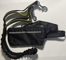 Hands Free Dog Leash, Lightweight Sports Waist Pack-Green