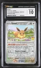 CGC 10 GEM MINT Eevee 074/131 REVERSE HOLO Prismatic Evolutions Pokemon Card