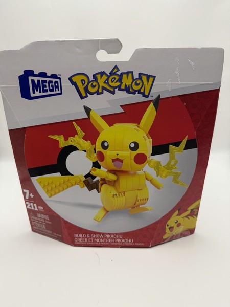 Mattel Mega Construx PokéMon Pikachu Bausteine Figur-image