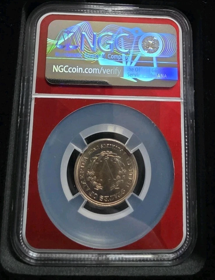 1883 Liberty Nickel No Cents - NGC MS 64 Red Core - 🔥🪙 - Image 2 of 2