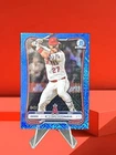 2026 Bowman Baseball Mike Trout Blue Mojo Refractor /150