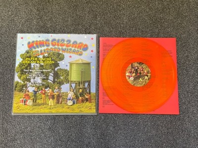 King Gizzard & the Lizard Wizard Paper Mache Dream Balloon clear Orange  
