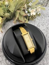 GUCCI Ladies Wristwatch Gold Color Non working From Japan