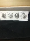 1976 Bicentennial Kennedy Halves 3 D Mint And 1 No Mint X4, Coins US