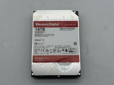 Western Digital 16TB WD Red Pro NAS Internal Hard Drive HDD 