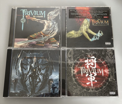 Trivium CDs   The Crusade/Ascendancy/Vengeance Falls/Shogun