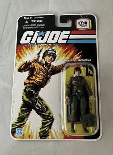 General Hawk Action Figure GIJoe ARAH Cartoon Series Hasbro
