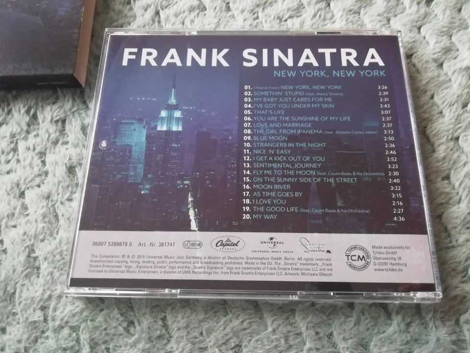FRANK SINATRA  CD  NEW YORK, NEW YORK   20  SONGS   FIRST PRESS  2019 - Bild 4 von 4