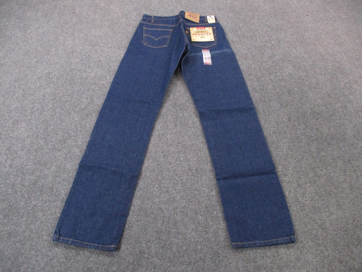 デッドストック　90's LEVI'S 505 デニムパンツ　33×36 Vintage Levis Jeans Mens 33 X 36 Denim Regular Fit Straight 505