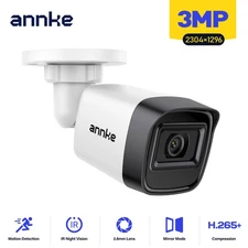 ANNKE C300 2K 3MP POE Security IP Camera EXIR Night Vision IP67 Motion Detection