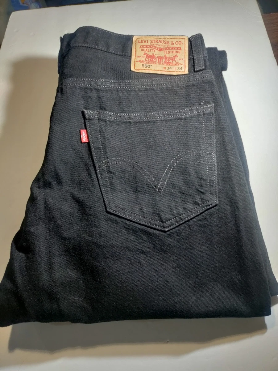 Levi's Black Levi's 550 Jeans for Men for sale | eBay