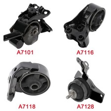Engine Mount Trans Mount Set Fits 03-08 For Hyundai Tiburon 2.0l L4 Auto Tran.