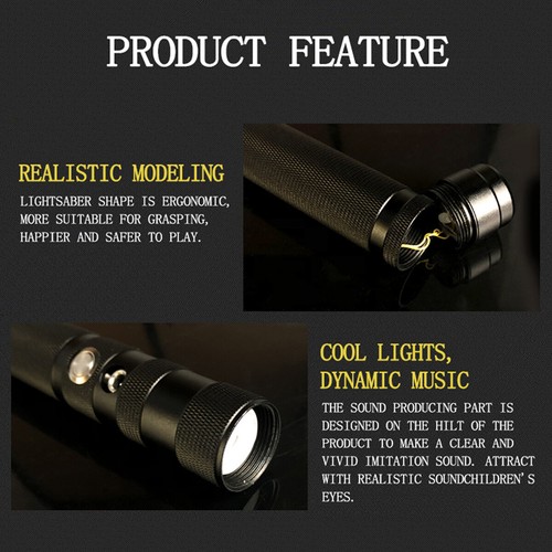 Lightsaber RGB Heavy Dueling Color Changing Metal Handle Light Saber JV - Picture 5 of 16