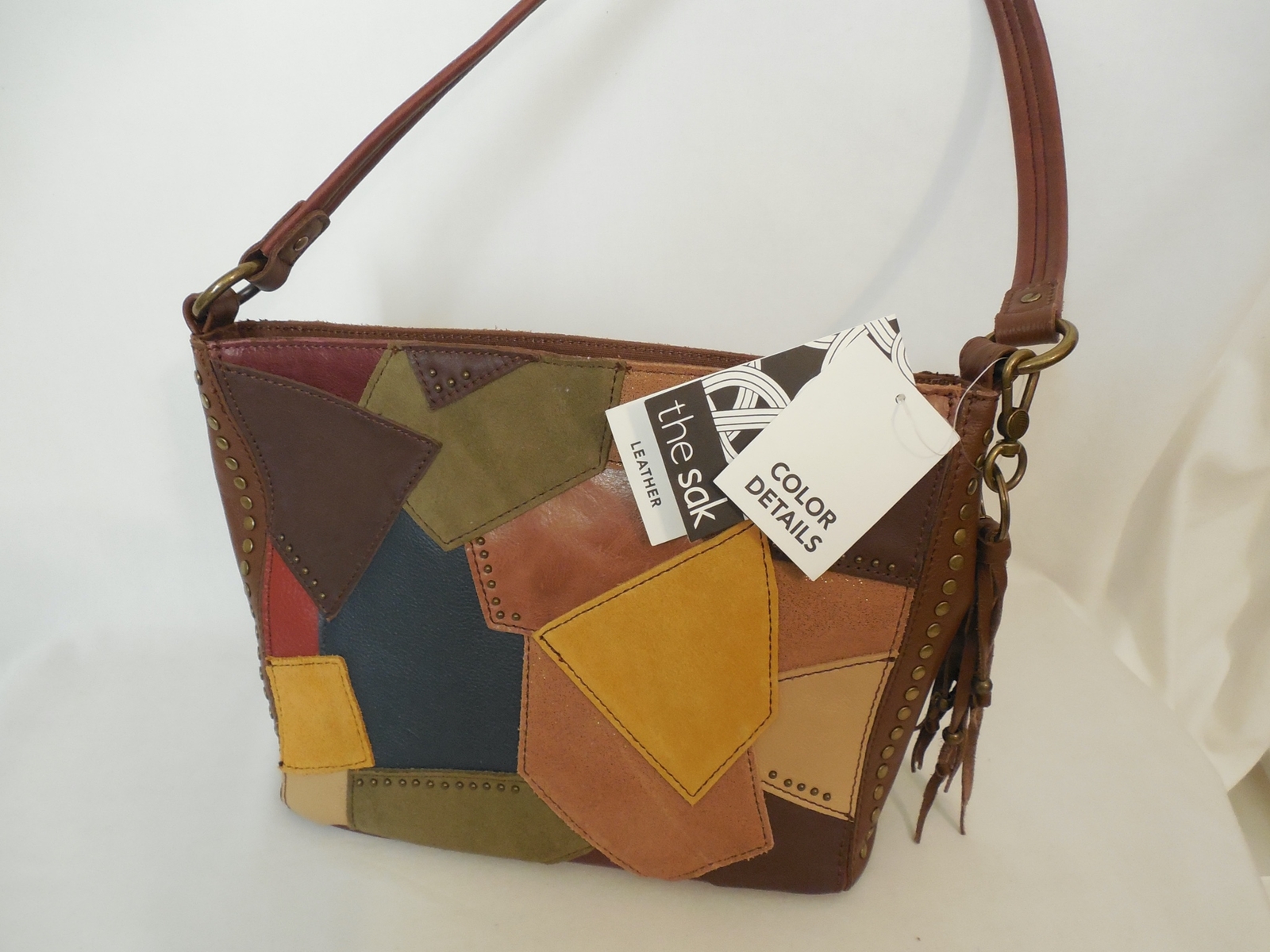 The Sak Indio Small Leather Shoulder Bag RP902 159 711640602607 eBay