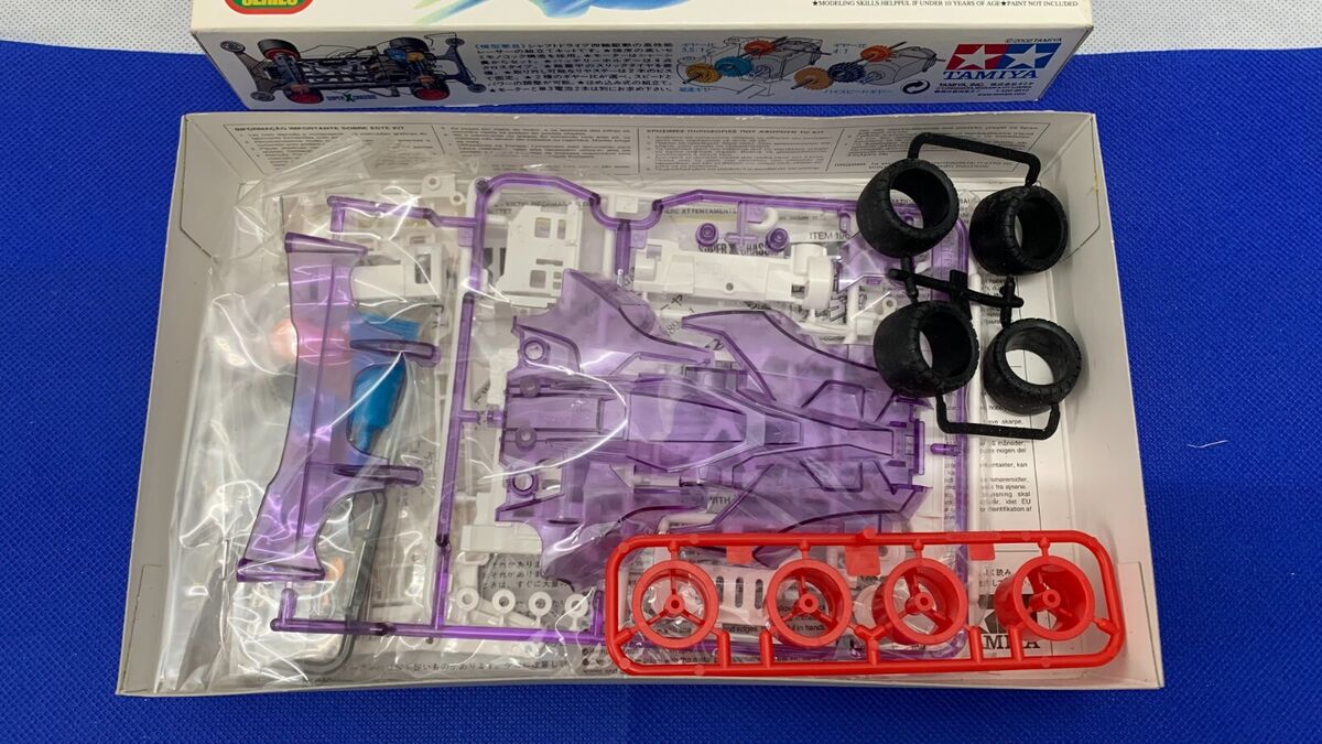 Tamiya Mini 4WD Max Breaker Clear Special PURPLE (Super X Tamiya Mini 4WD Max Breaker Clear Special PURPLE (Super X
