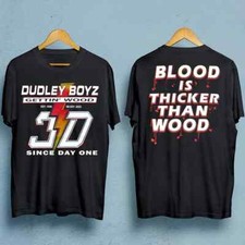 The Dudley Boyz wrestler 2 sides black T-shirt unisex S-5Xl