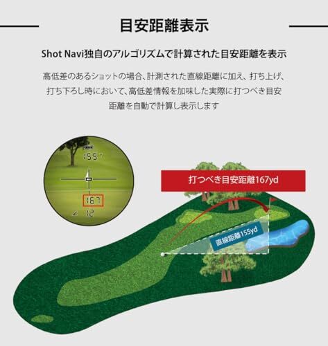 Shot Navi Golf Laser Distance Meter LaserSniper RAYS White Shot Navi Golf Laser Distance Meter LaserSniper RAYS White