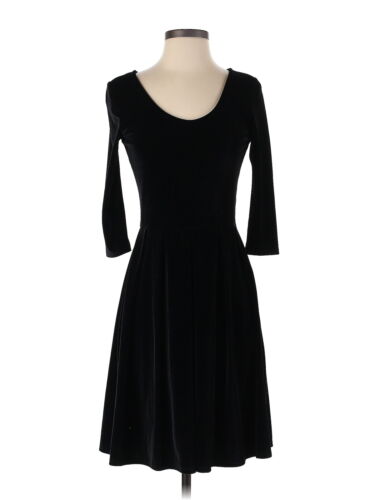 Leota Women Black Casual Dress XS - image 1