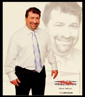 TNA DON WEST P-60 8X10 WRESTLING PROMO PHOTO OFFICIAL LICENSED