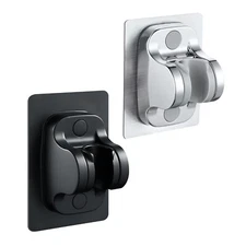 Self-adhesive Handheld Shower Head Holder Adjustable Wall Mount Shower Bracket