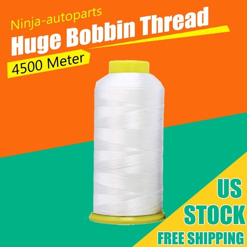 5000 yds Cones Spool Polyester Bobbin Thread Filament 6 Color Embroidery Machine - Picture 6 of 10