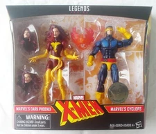 DARK PHOENIX & CYCLOPS Marvel Legends X-Men 2-Pack Toys R Us TRU 6" figure Jean