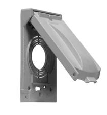 TAYMAC MX1550S 1-GANG VERTICAL/HORIZONTAL 14-IN-1 GRAY WEATHERPROOF COVER *D17