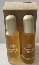 Naturally Vanilla 2 x 1.55oz Cologne Spray by Naturistics Read Listing New 2 Pcs