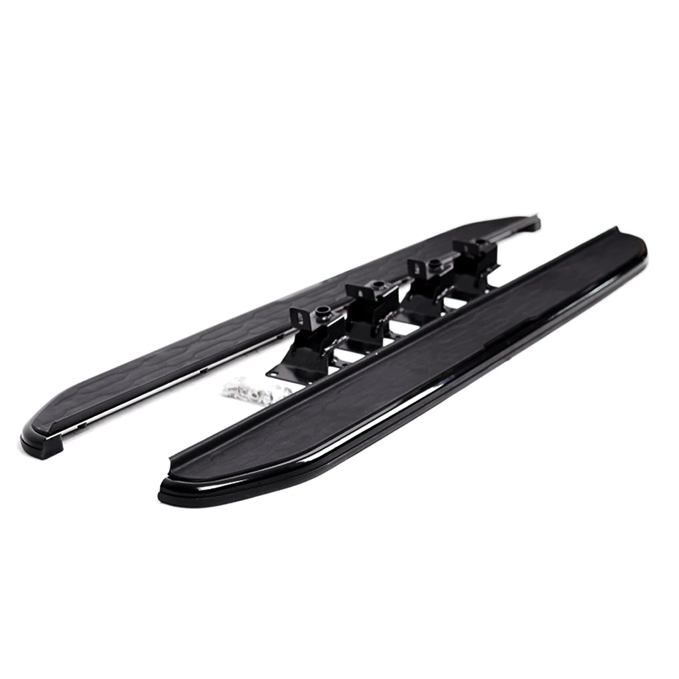SIDE STEPS RUNNING BOARDS FOR LAND ROVER DISCOVERY SPORT L550 OE STYLE ALL BLACK - Image 3 of 4