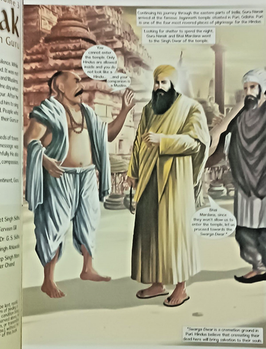 INDIA PRINT SIKH COMICS: GURU NANAK EL PRIMER SIKH GURU SET DE 5 VOLÚMENES INGLÉS - Imagen 6 de 11