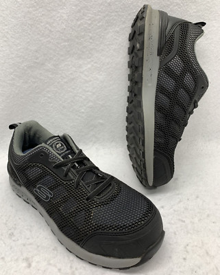 SKECHERS Women s Relaxed Fit Steel Toe Work Shoes Size 9 ASTM F2412-2413-18