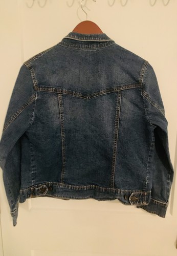 St. Johns Bay jean jacket Sz Petite Medium Women’s Denim - 第 3/3 張圖片