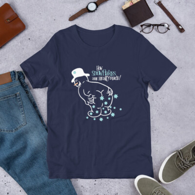 Fantastic Tees 'Don't Be A Snowflake' Funny Liberal Shirt – Maroon Humor T-Shirt (Size 4XL)