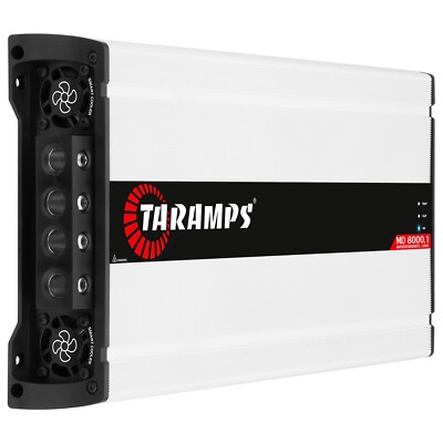 Taramps md8000 2ohm 電源4本 US SELLER] Taramps MD 8000.1 1 Ohm Amplifier 8000 Watts RMS Class