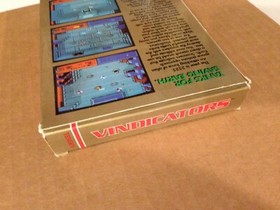 Vindicators NES Video Game Complete With Box & Manual! Nintendo Tengen TESTED!!!